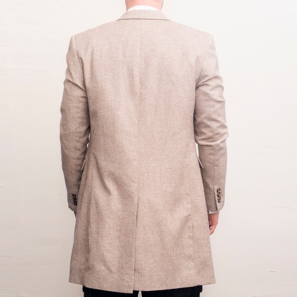 Topman Light Wool Men's Overcoat, size 42 US - Picture 4 of 5
